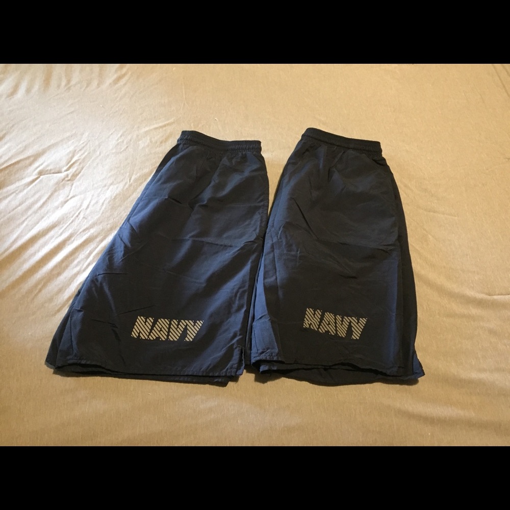 U.S. Navy Issue PT Shorts, Set of 2